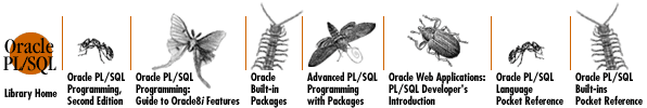 The Oracle PL/SQL CD Bookshelf Navigation