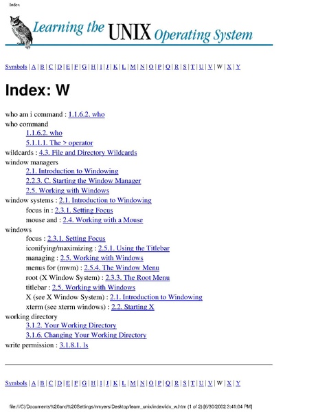File:Learning the UNIX Operating System.pdf