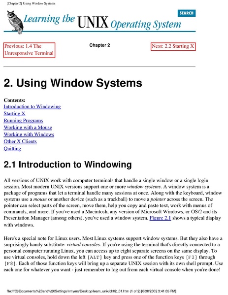 File:Learning the UNIX Operating System.pdf