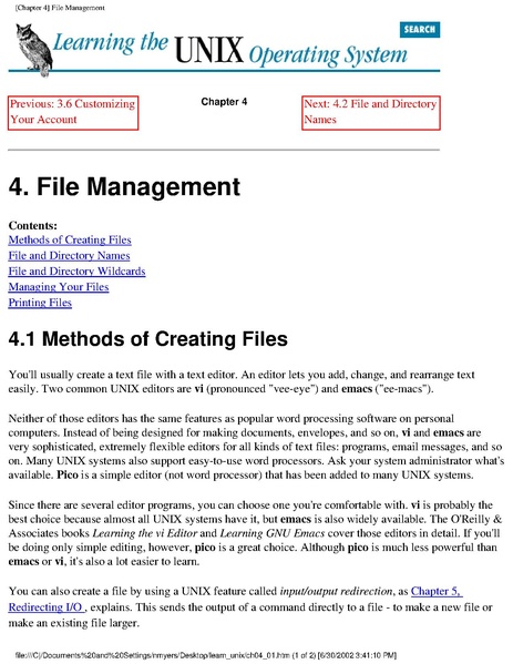 File:Learning the UNIX Operating System.pdf
