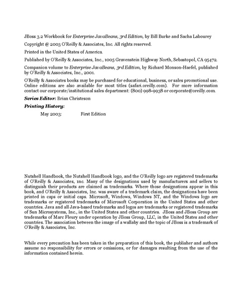 File:JBoss 3.2 Workbook for Enterprise JavaBeans 3rd E.pdf