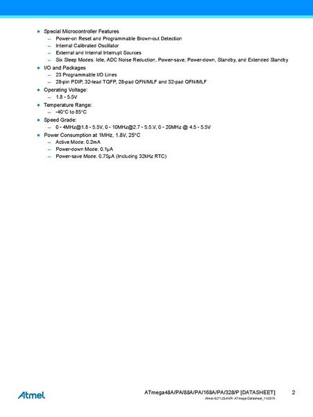 File:Page2-677px-Atmel-8271-8-bit-AVR-Microcontroller-ATmega48A-48PA-88A-88PA-168A-168PA-328-328P datasheet Summary.pdf.jpg