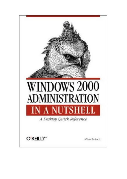 File:Page1-600px-Windows 2000 Administration in a Nutshell.pdf.jpg